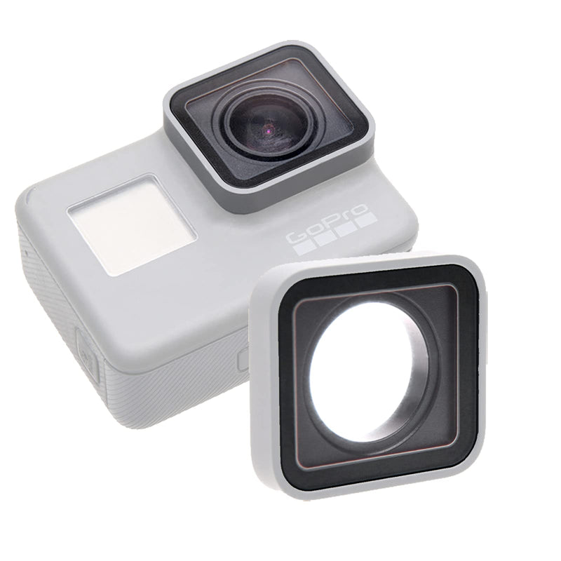 MODJUEGO Lens Glass Cover Replacement for GoPro Hero 7 Silver/Hero 7 White Camera Repair Part