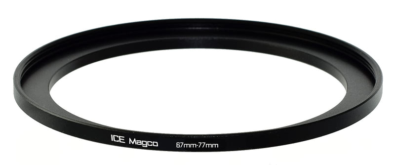 ICE Magco 67mm-77mm Magnetic Step Up Ring Filter Adapter 67 77