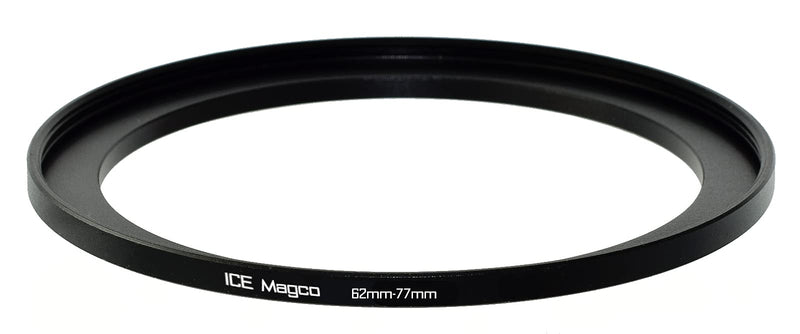 ICE Magco 62mm-77mm Magnetic Step Up Ring Filter Adapter 62 77