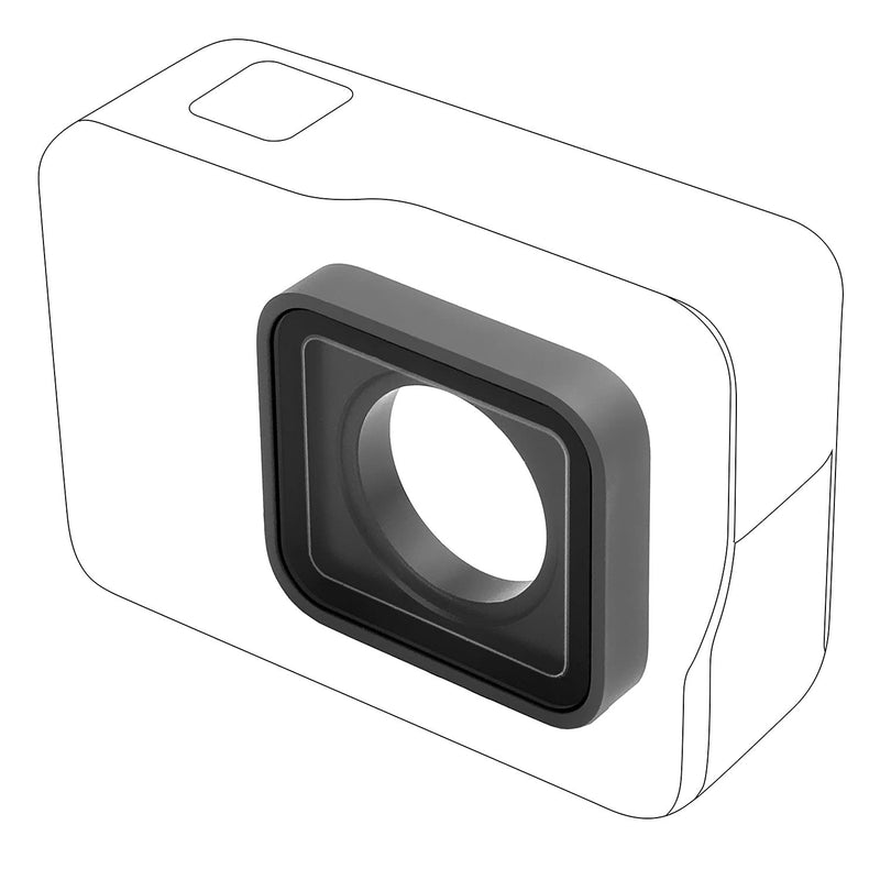 YALLSAME Lens Replacement for GoPro Hero 7 6 5 Black Action Camera Protective Waterproof Lens Mod Repair Parts Accessory Lens replacement forHero 7/6/5 Black