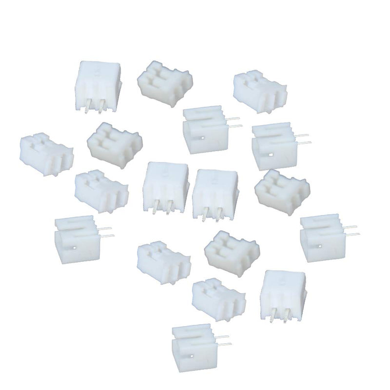 Heyiarbeit 2mm Pitch 3P PH2 Connector Female Pin Header Housing Connector for 3D Printer Boards Household Appliances White Tone 50 Pairs VH3.96-3A / VH3.96-3Y