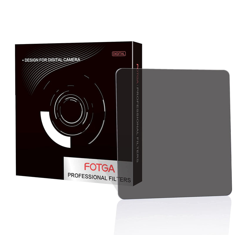 [AUSTRALIA] - Fotga Pro ND4 4x4 0.6 Glass Neutral Density Filter 2 Stops for 4x4 inch Mattebox Cokin Z Hitech Lee Lens Filter Trays Holder 