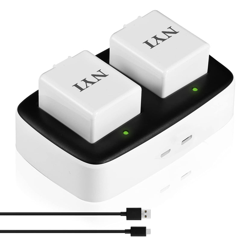 NYI 2560mAh Rechargeable Batteries for Arlo Pro/Arlo Pro 2 and Charger Station Compatible with Arlo Pro/Arlo Pro 2 Batteries (2 Batteries +1 Charger)