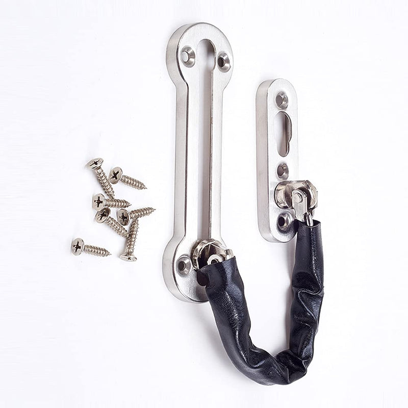 Juvielich Knob Hasp Locks Twist Keyed Hasp Lock 304 Stainless Steel Safety Hasp Latches Keyed for Small Doors Cabinets File Drawer Lock Freezer Door Lock Silver 2PCS