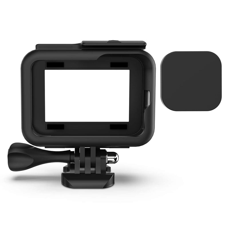 Frame Mount Housing Case Compatible with GoPro Hero 10/ GoPro Hero 9 Black Protective Case Accessories Kit with Lens Cover