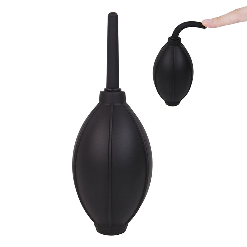 Foto&Tech Silicone Rubber Dust Blower with Soft Nozzle for DSLR Cameras LCD Screen Gaming Console Lens PC Motherboard Keyboard, Hand Air Blaster for Photography Cleaning Gardening Arts (1 Piece) 1 Piece