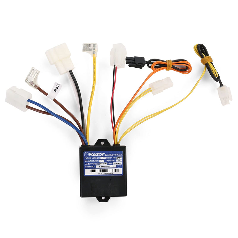 12V Electrical Controller for Razor XLR 100, 8 Connectors, Model B-ZK1200-DH-LD