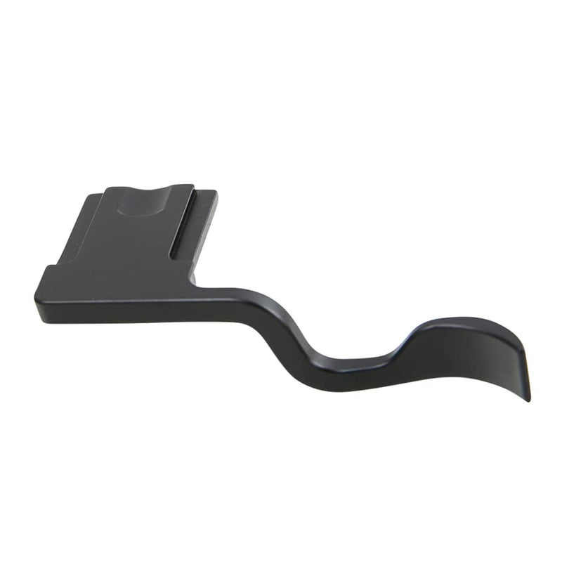 Foto&Tech Metal Hot Shoe Thumb Grip for Slow Shutter Speeds and Stable Thumb Rest, Compatible with Fujifilm Fuji XT-1 XT-2 XT-3 XT-4, XT4 XT3 XT2 XT1, X-T30 XT20 XT10 (Black) Black