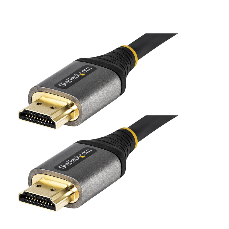 StarTech.com 3ft (1m) HDMI 2.1 Cable 8K - Certified Ultra High Speed HDMI Cable 48Gbps - 8K 60Hz/4K 120Hz HDR10+ eARC - Ultra HD 8K HDMI Cable - Monitor/TV/Display - Flexible TPE Jacket (HDMM21V1M) 3.3 ft / 1 m