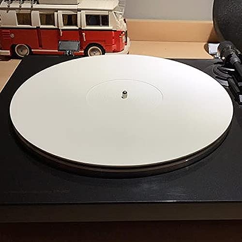sdroceRyaM Turntable Mat，12'' Acrylic Slipmat for Vinyl LP Record Players，High-Fidelity Audiophile Acoustic Sound Support，3mm