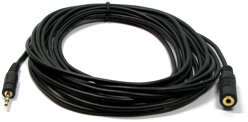 NetSellsIt 15' Remote Extension Cable for LANC, DVX and Control-L Cameras and Camcorders from Canon, Sony, JVC, Panasonic 15'