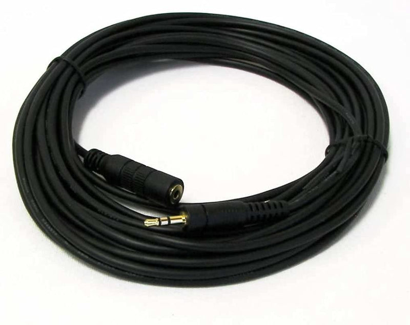 NetSellsIt 25' Remote Extension Cable for LANC, DVX and Control-L Cameras and Camcorders from Canon, Sony, JVC, Panasonic 25'