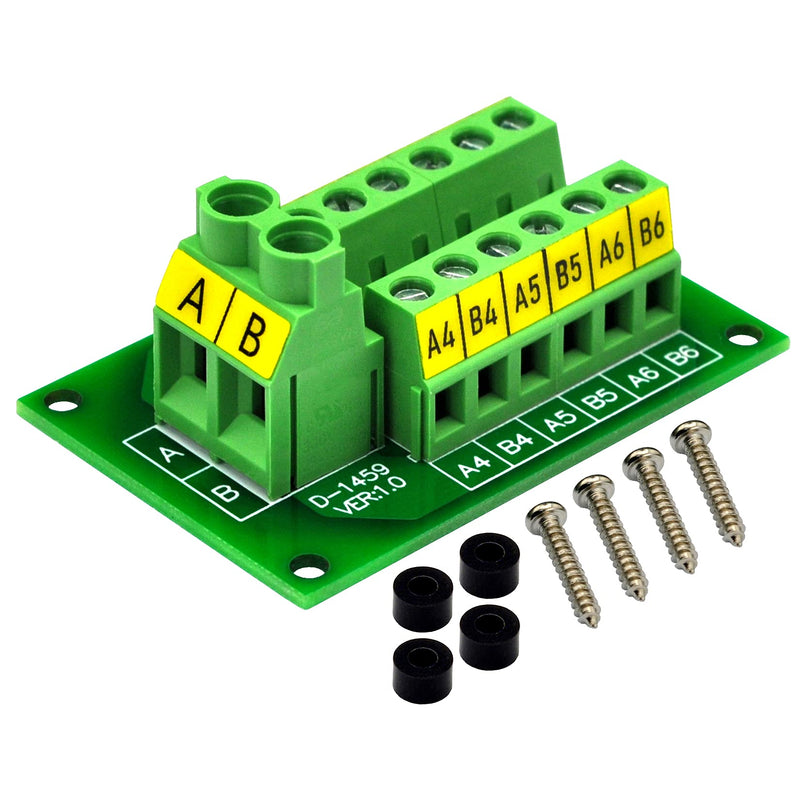 [AUSTRALIA] - OONO 30Amp 48V 2x6 Position Terminal Block Distribution Module 