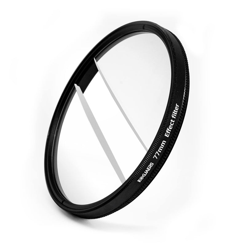 [AUSTRALIA] - KOGJAERS Camera Effect Filter Center Field Separation Diopter Filter 77mm Produces Blurry Refraction Photography Filter Centerfield Split DiopterFilter 