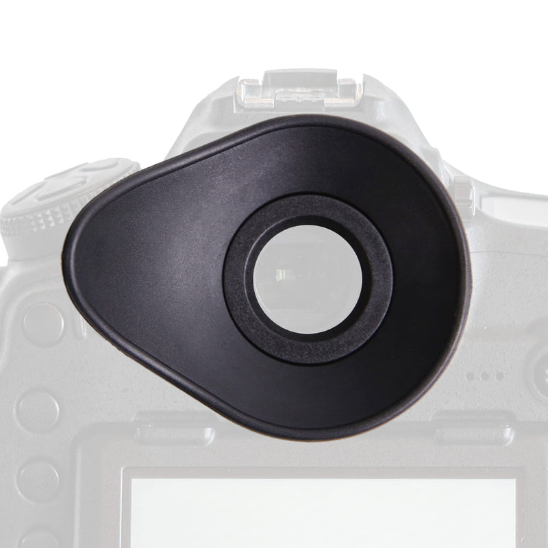 Foto&Tech Oval Soft Rubber EF Eyecup, Eye Cup Cover Eyepiece Viewfinder Compatible with Canon 6D Mark II 6D 5D Mark II 5D T7 T6 T5 T7i T6s T6i T5i T4i XSi SL2 SL1 80D 77D 70D 50D 40D 60Da