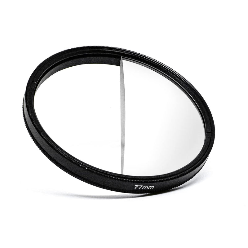 KOGJAERS Camera Filter Fx Split Refractive Filter 77mm Semi Subtle Refraction Blur Effect Creative Photography Prism Filter Split Diopter Filter