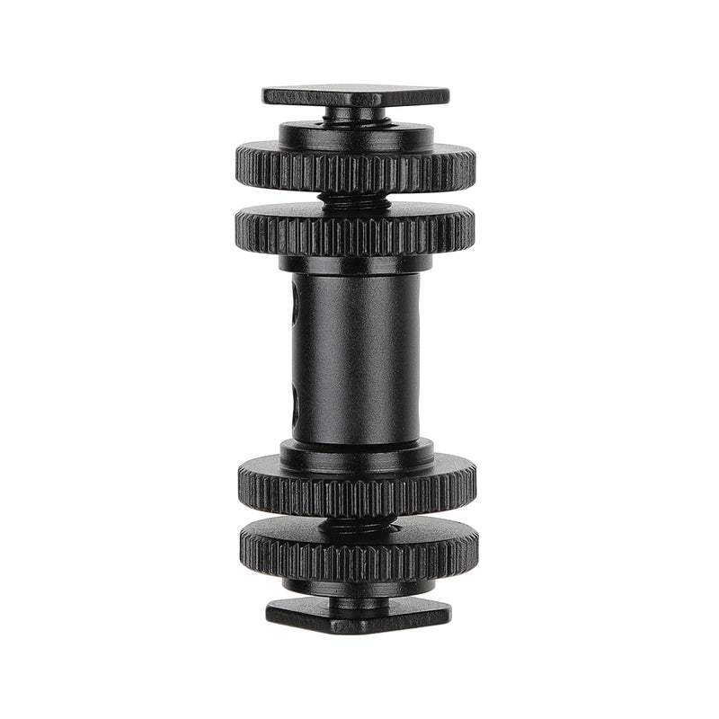 CAMVATE Double-end Cold Shoe Adapters with Lock Nuts for DSLR Camera Flash Light Accessories - 2942