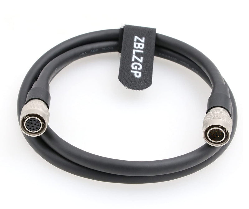 ZBLZGP 12 Pin Hirose Male to 12 Pin Hirose Female Cable for Sony CCXC XC Camera Computer Network (5M) 5M