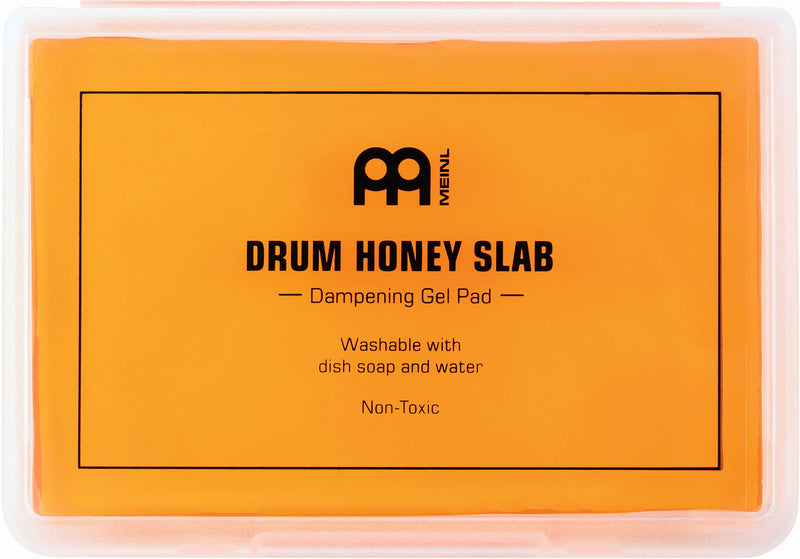 Meinl Cymbals Drum Honey Slab Large Dampening Gel Pad, Includes Storage Container, 1 Piece (MDHS)