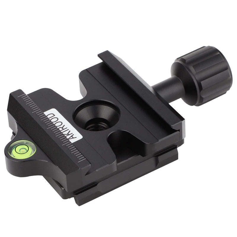 Quick Release QR Clamp Adapter Convertor for Manfrotto RC2 System Conversion to Arca-Swiss Standard Compatible
