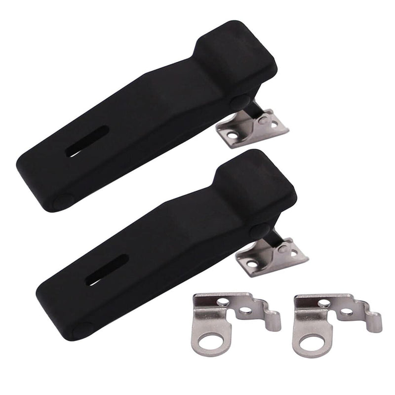 FZJDSD 2Pcs Flexible Rubber Draw Latch Front Storage Rack Rubber Latch Fit for Polaris Sportsman 500 550 800 850 1000 Over-Center Boat Latches for Door Handle Cooler Boat Compartment Cargo Box 2877447