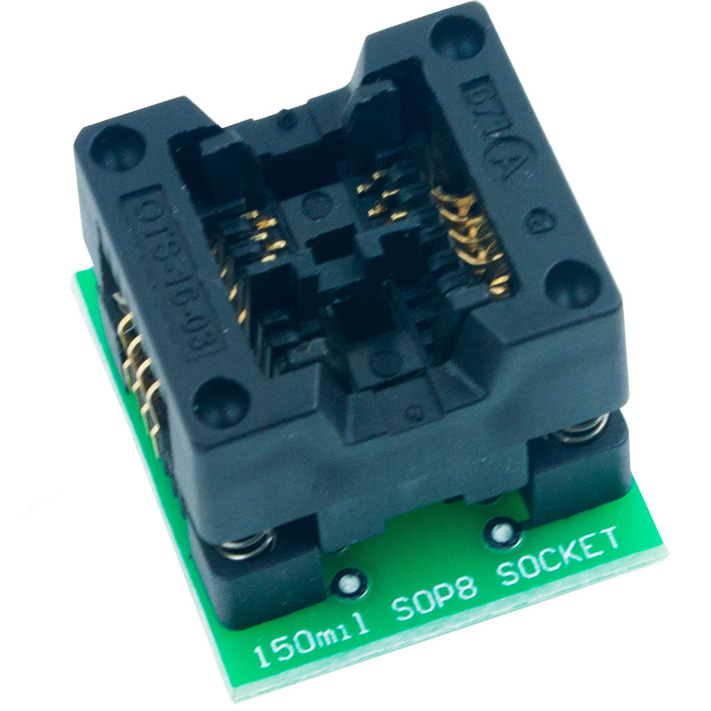 risingsaplings SOP8 to DIP8 IC Programmer Socket Converter Adapter 150mil