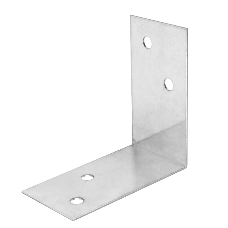 20Pcs 2⅜" x2⅜"x1¼" Right Angle Decorative Corner Protector Box Edge Cover Bracket, Steel Corner Braces Joint Thickness 1mm