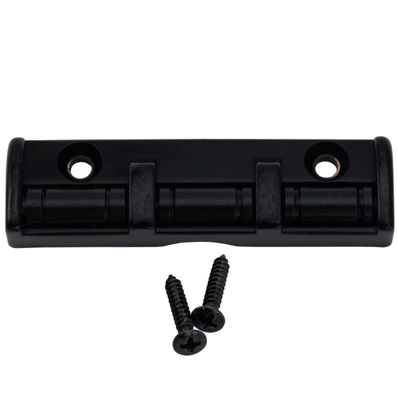 Musiclily Pro 43mm Steel Guitar Roller Nut for Strat Tele Electric Guitar, Black