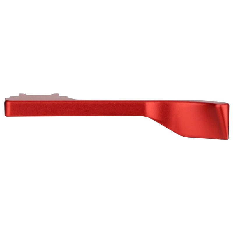 AKIROOD Thumb Up Rest Hand Grip for Fuji Fujifilm X-E4 XE4 Camera Metal Hot Shoe Support -Red