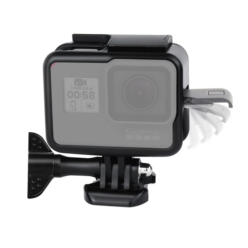 Vine Voice 5star Frame Housing Case Holder for GoPro Hero7 Hero6 Hero5 (2018) Black Action Camera, Quality Protective Shell mod Cage for go pro Camera