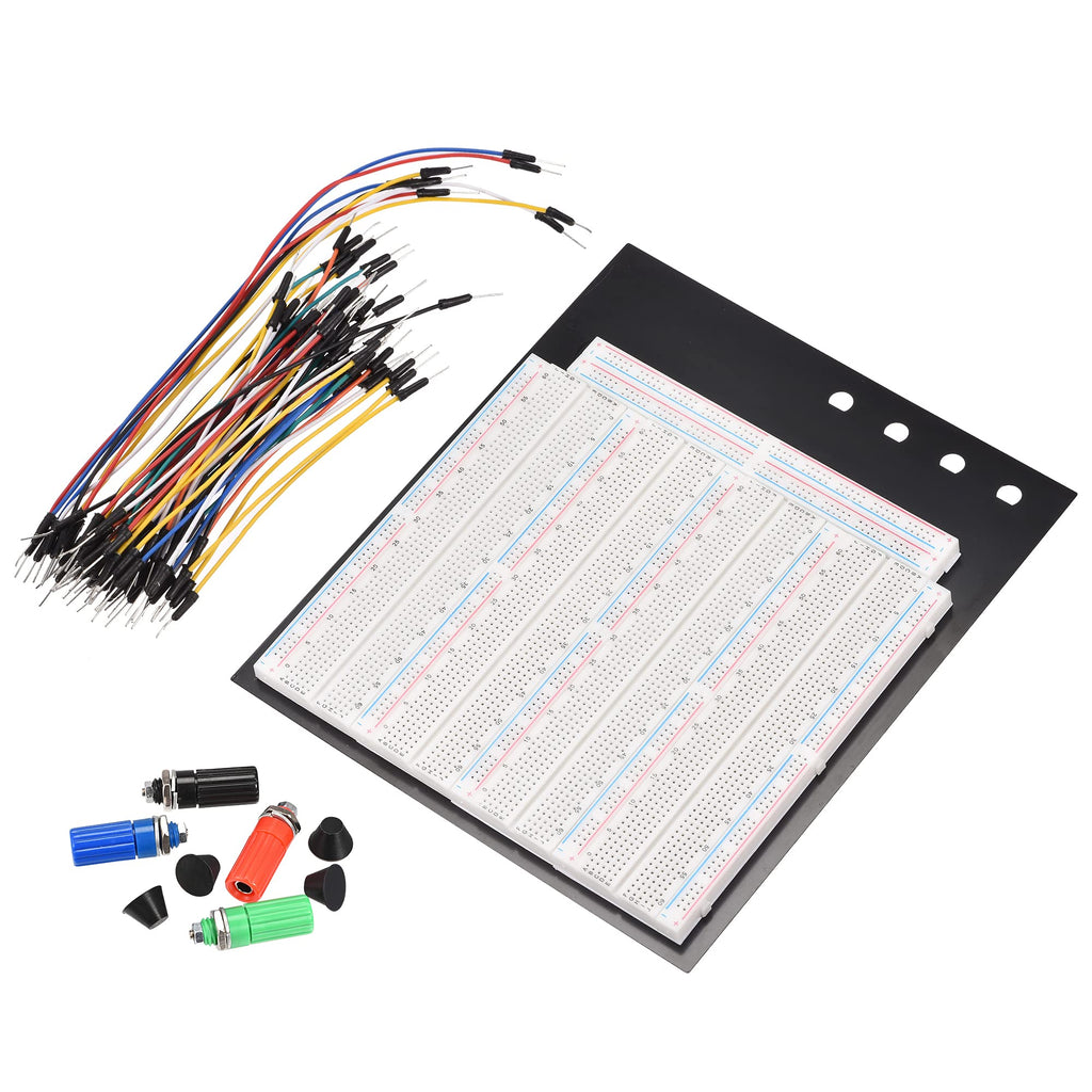 MECCANIXITY Breadboards Kit 3220 Point Solderless Breadboards Set for Proto Shield and Testing 1 Set