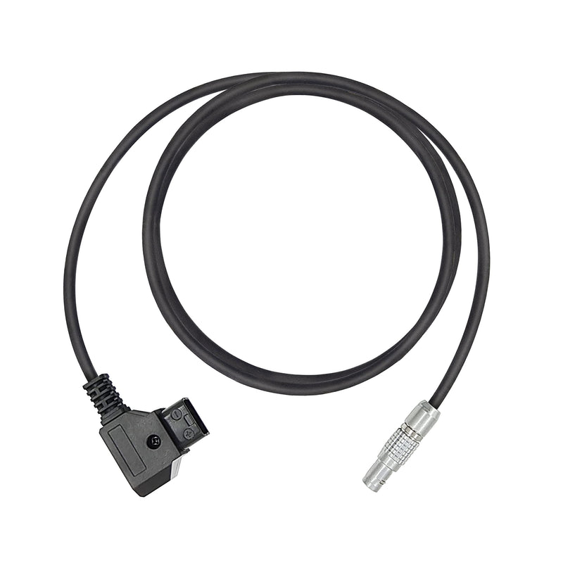 LYSRIA D-TAP to 2 Pin Male Power Cable Suitable for Teradek Z Cam ARRI RED DJI TILTA Paralinx Preston Transvideo Offhollywood Switronix Panasonic，59 inch