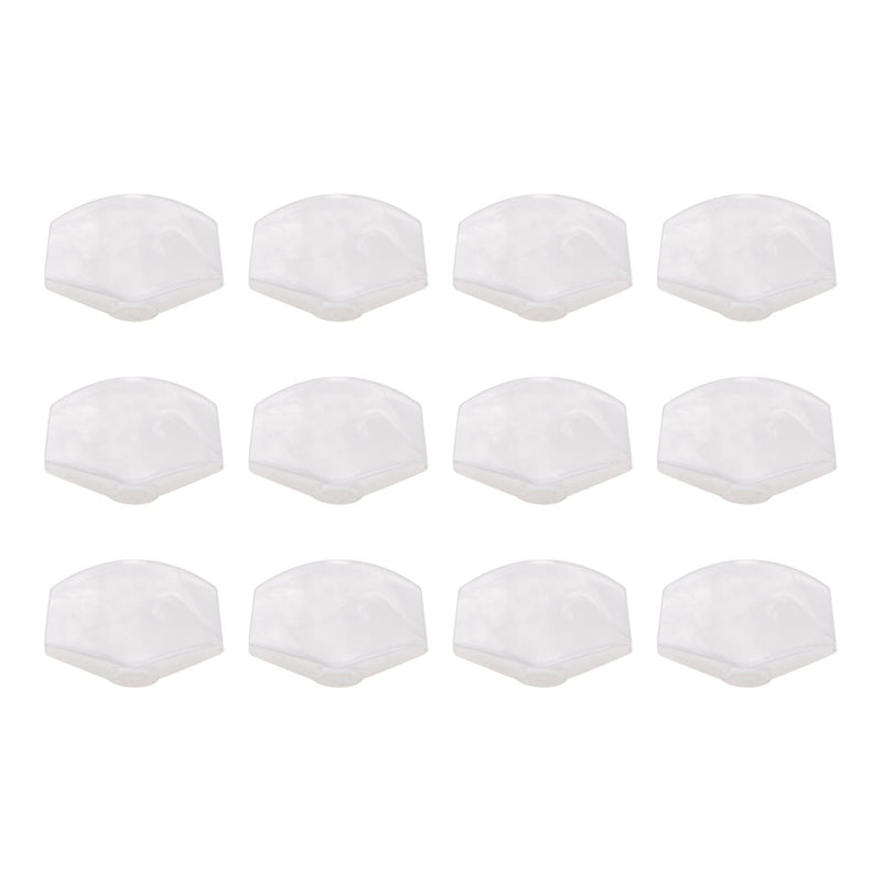 12Pcs Yootones Guitar Tuner Machine Head Buttons Tuning Key Square Buttons Compatible with Guitar Accessories (White Pearl)