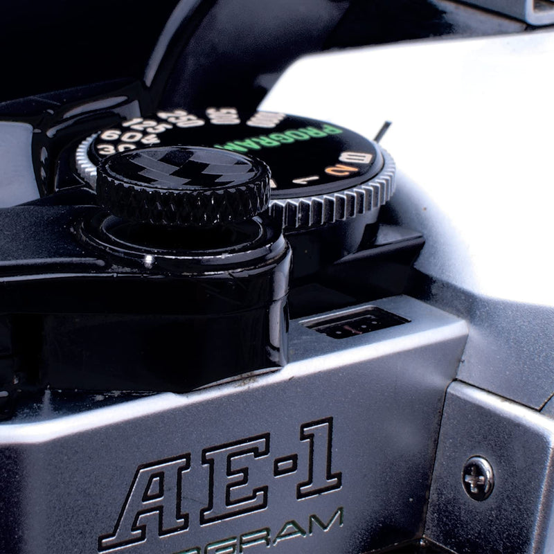 (2 Pack) PIBIETTN Camera Shutter Button, Copper Soft Shutter Release Button Compatible with Fujifilm Fuji Sony Leica Camera Release Button(Imitation Carbon Fiber Black)