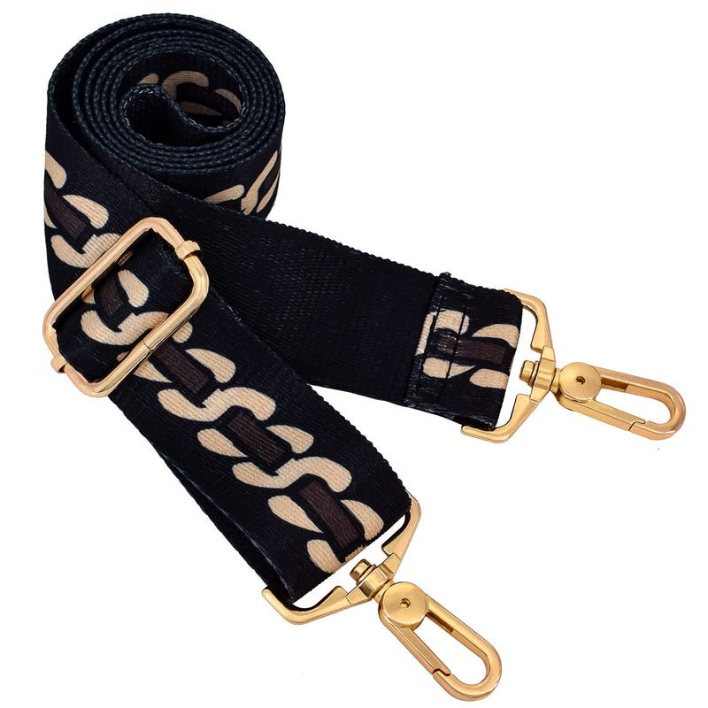 Strap Purse Crossbody Bag strap Replacement metal swivel hook shoulder strap Guitar strap for Crossbody Bag/luggag Alternant S