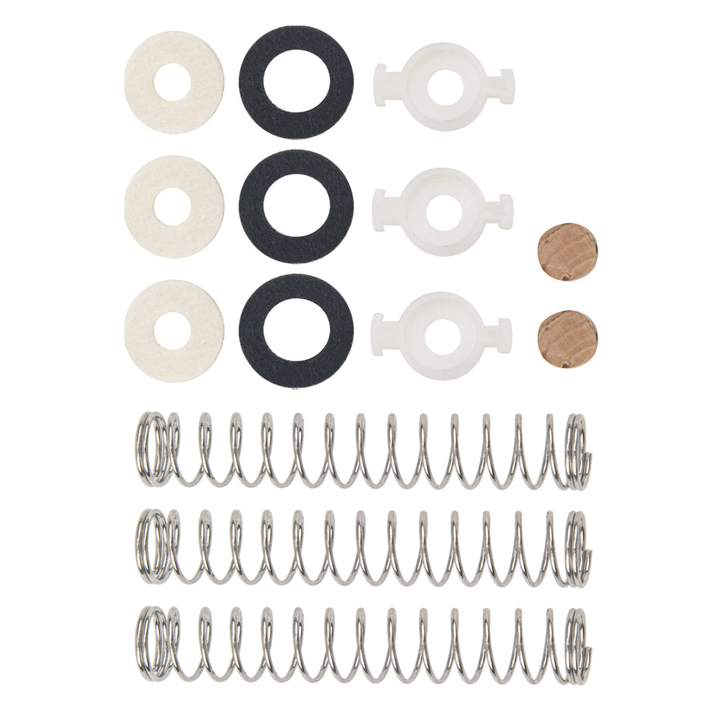 14Pcs Yootones Trumpet Valve Felt Washers with Valve Cork Pad Repair Kit Compatible with Trumpet Valve Parts