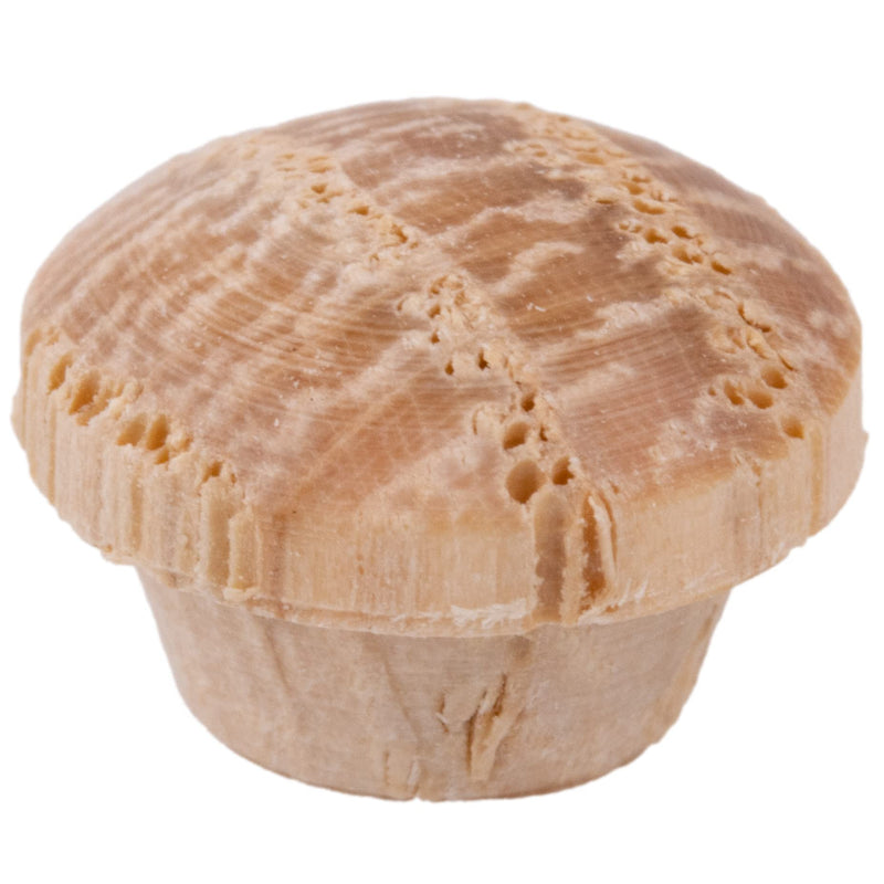 Oak Screw Hole Plugs | 1/4" Diameter | Pack of 50 Approx. | Turned End Grain Round Mushroom Head with Shoulders, Screw Hole Buttons, Furniture Grade | UA-057-OW