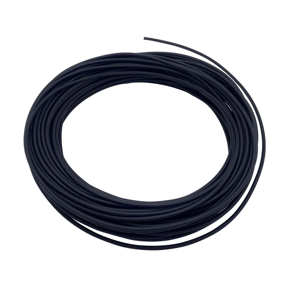 82 Ft 1/8"(3.2mm) Heat Shrink Tubing Roll 3:1, Dual Wall Adhesive Lined Marine Grade Electrical Industrial Shrinkable Tube for Wire Protector, Sleeve Insulation Sealing Black