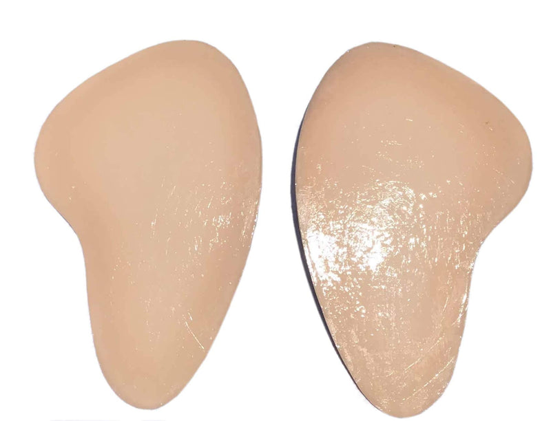 BIMEI 2PS Sponge Thigh Pads Hip Pads Sponge Thigh Pads Hip Lifting Pads X-Large Beige Self-adhesive
