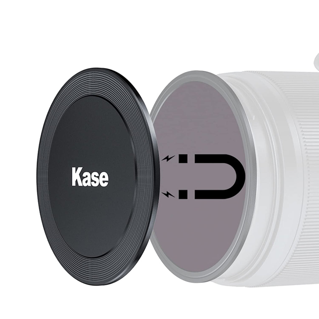 Kase Wolverine 77mm Magnetic Metal Lens Cap for Kase Magnetic Filters & Magnetic Adapter Ring