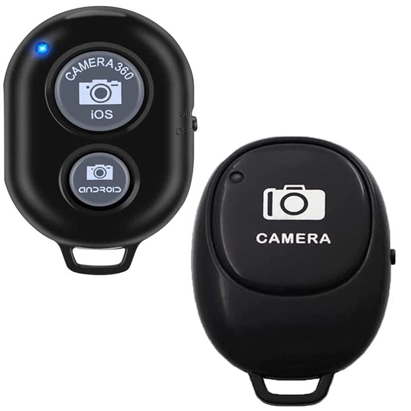 2 Pack Bluetooth Shutter Remote Wireless Camera Remote Control Compatible with iPhone/Android Phones Suitable for Gift Giving and Create Photos and Videos