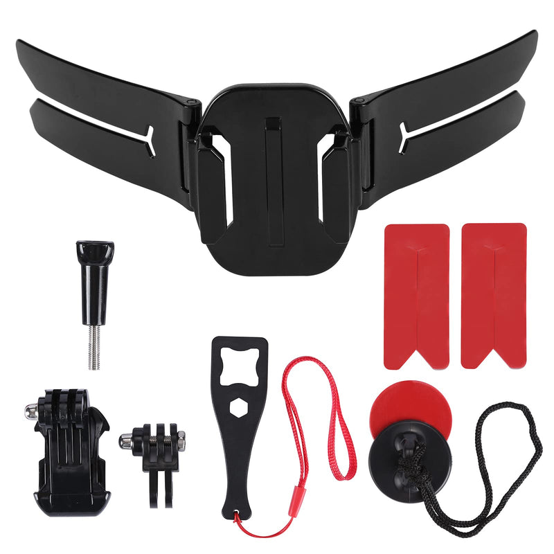 Etomato Universal Motorcycle Helmet Chin Mount Kit for GoPro and Other Sports Action Cameras