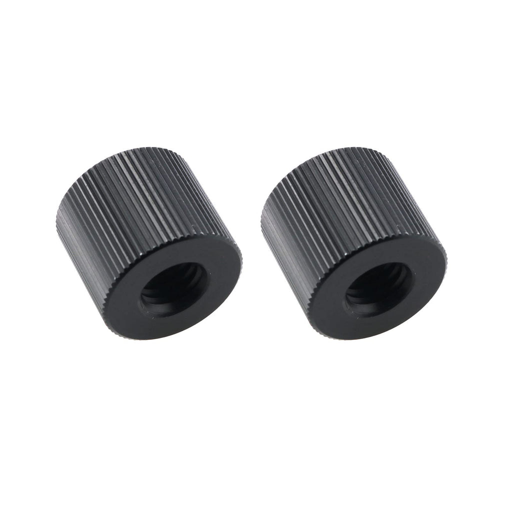 E-outstanding 2Pcs 3/8 inch 16 Thread Tripod Nut Connection Mounts Nuts for Articulating Magic Arms Tripod Rigs Replacement