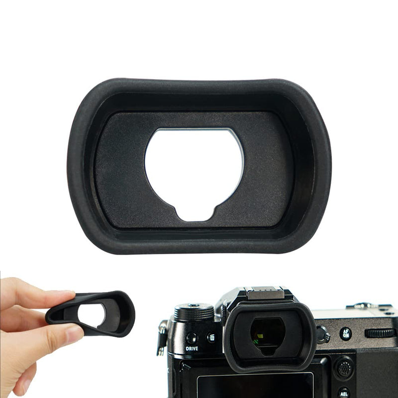 1pcs Exypiece for Fuji Fujifilm EC-XT L Eyecup Eyepiece Viewfinder Eye Cup ABS Compatible with Fuji Fujifilm X-T3 X-T4 X-T2 X-T1 X-H1 GFX 100 GFX 100S GFX 50S