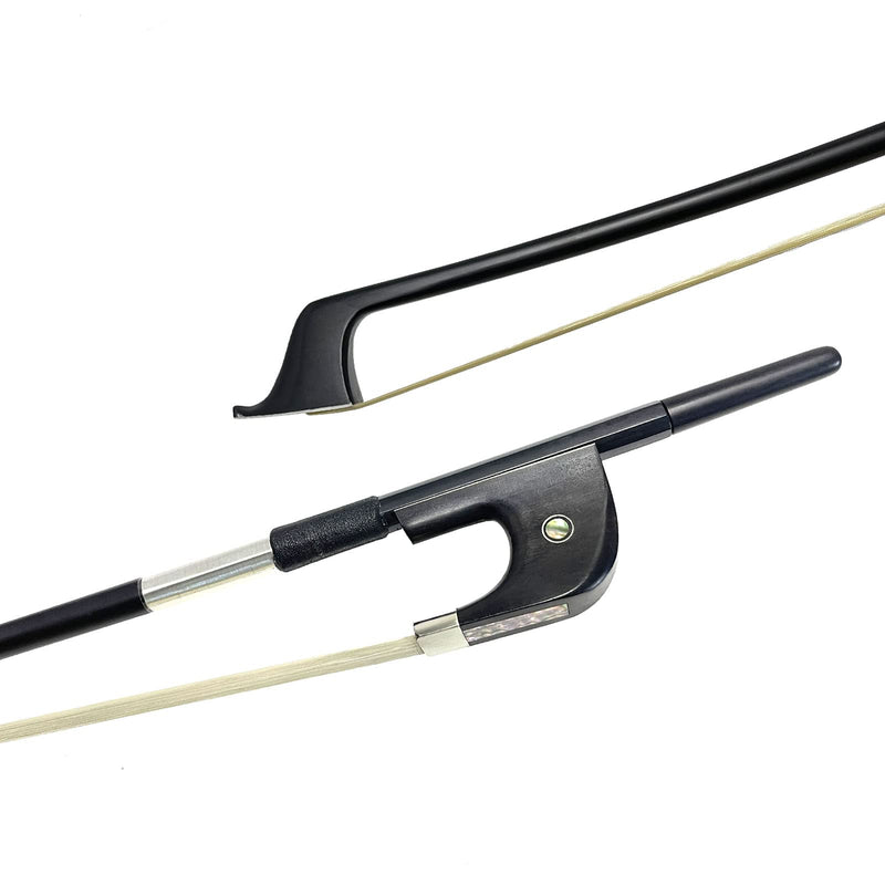 LIEKE Carbon Fiber Upright Bass Bow 4/4 Size Double Bass Bow