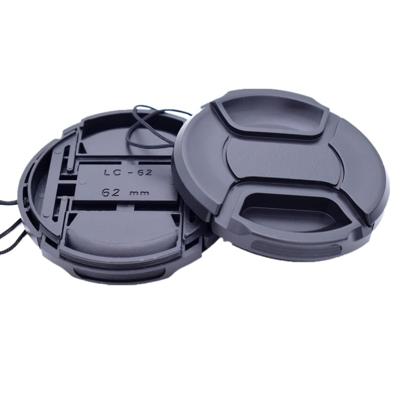 62mm Front Lens Cap (62mm Camera Lens Cap) Compatiable All Brands Ø62mm Camera Lens and Other Lenses with 62mm Filter Thread.