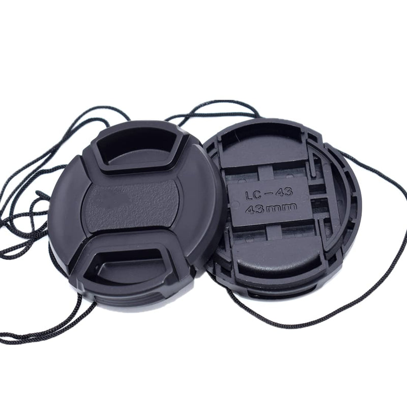 43mm Front Lens Cap (43mm Camera Lens Cap) Compatiable All Brands Ø43mm Camera Lens and Other Lenses with 43mm Filter Thread.