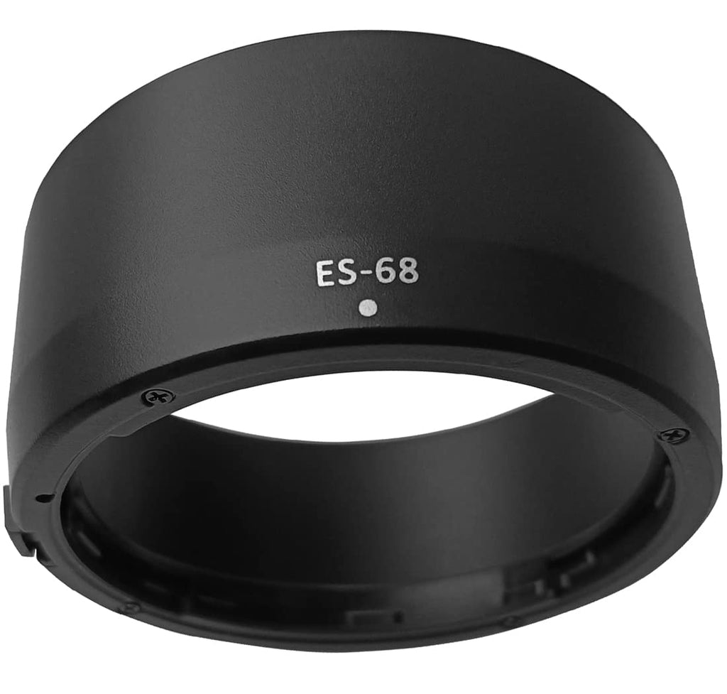 ES-68 Lens Hood Shade for Canon EF 50mm f/1.8(Not for 1.4) STM,HUIPUXIANG 49mm Lens Hood