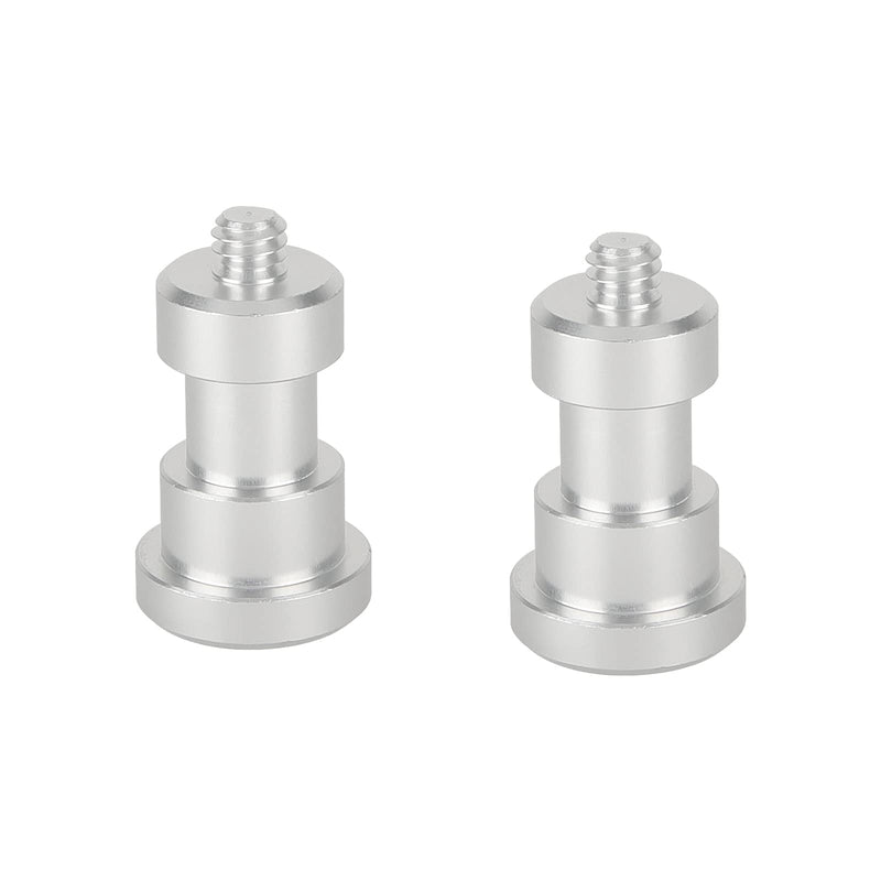 CAMVATE 1/4"-20 Male to M6 Female Thread Screw Adapter for Wall Mount Support Accessories (2 Pieces) - 2978