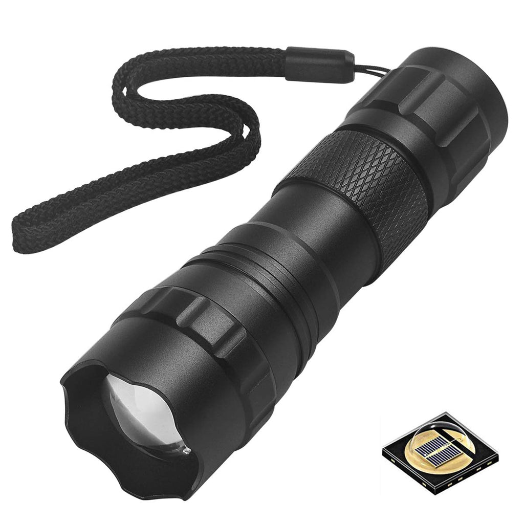 UltraFire 940nm IR Illuminator Flashlight,Zoomable nfrared Night Vision Mini LED Flashlight,Hunting IR Illuminator for Night Vision Devices,Coyote Hog Predator Hunting IR Light